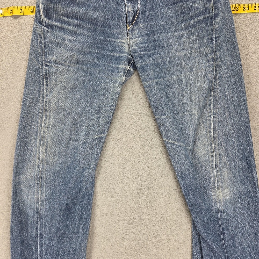 Vintage Levis Engineered Jeans Mens Blue Twisted Zip Fly Fits 28x28 - Picture 10 of 16